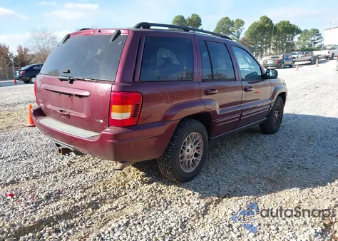 2002 Jeep Grand Cherokee Limited из США, поврежденный, VIN 1J4GW58N12C330963